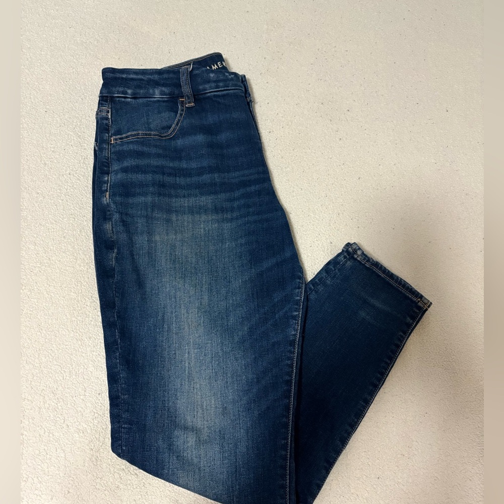 American Eagle Outfitters Dark Indigo Skinny Jeans